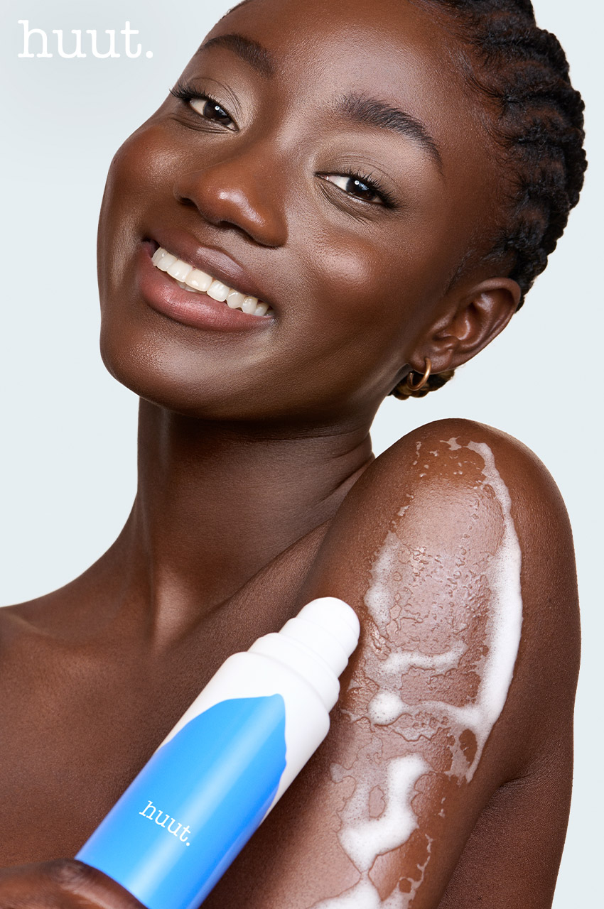 huut. care plant-based Skincare Beauty Kampagne Shooting